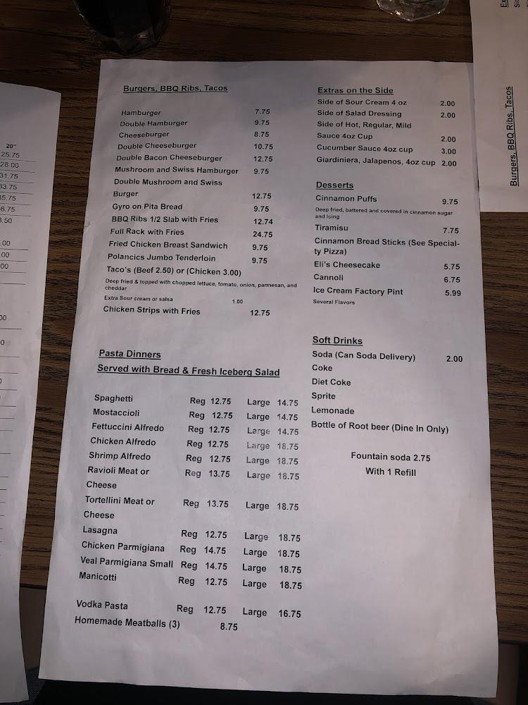 Alfano's Pizza of Ottawa Menu image 4